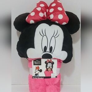 Disney Minnie Mouse Hooded Blanket